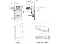 MS726 Swing Handle Cabinet Lock
