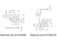 MS736 Swing Handle Cabinet Lock