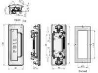 MS866-13 Panel Lock