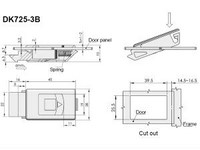 DK725 Toggle Latch Hasp